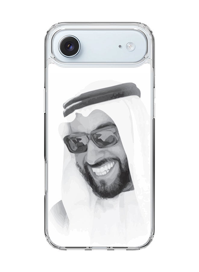 Stylizedd Classic Clear MagSafe Case for iPhone 17 Air , Hybrid Soft Case Flexible Edges Anti Drop TPU PC Gel Thin Transparent Cover [ Designed for iPhone 17 Air ] - Zayed, Our Father