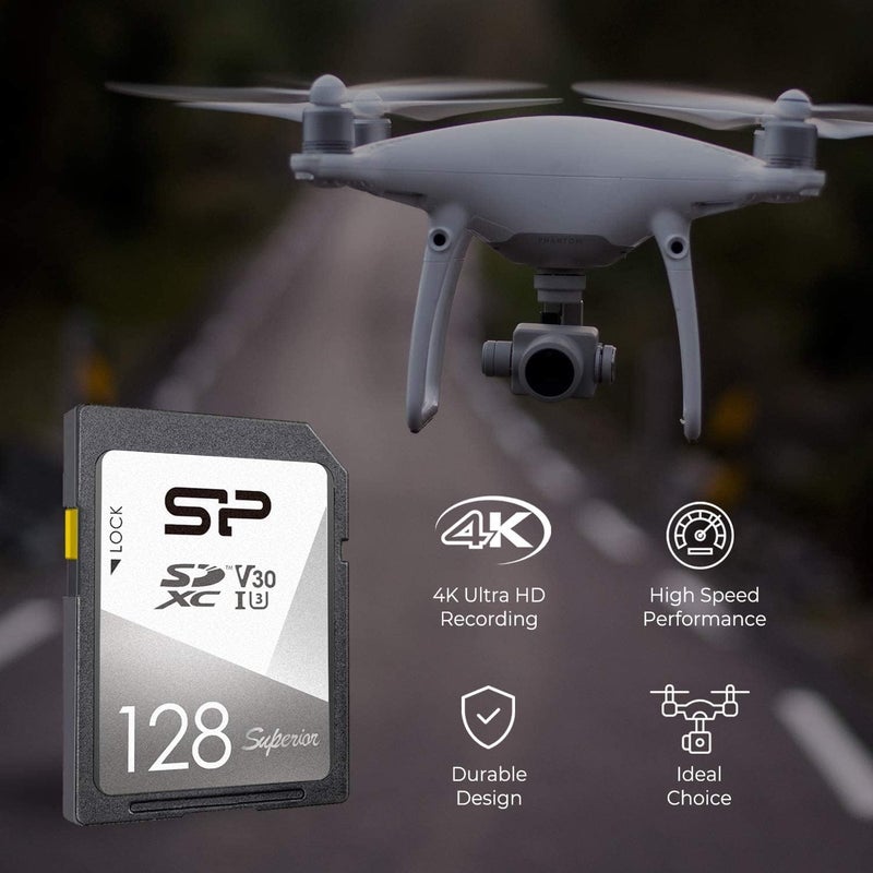 Silicon Power 64GB UHS-1 U3 V30 Superior SDXC Memory Card - Image 2