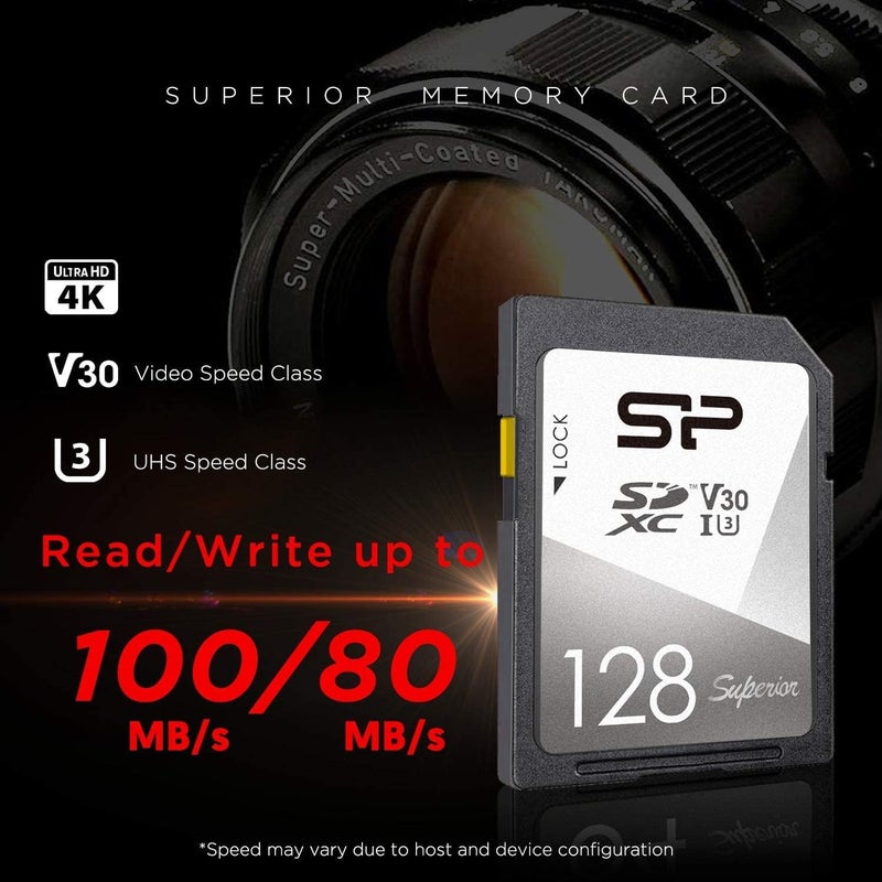 Silicon Power 64GB UHS-1 U3 V30 Superior SDXC Memory Card - Image 3
