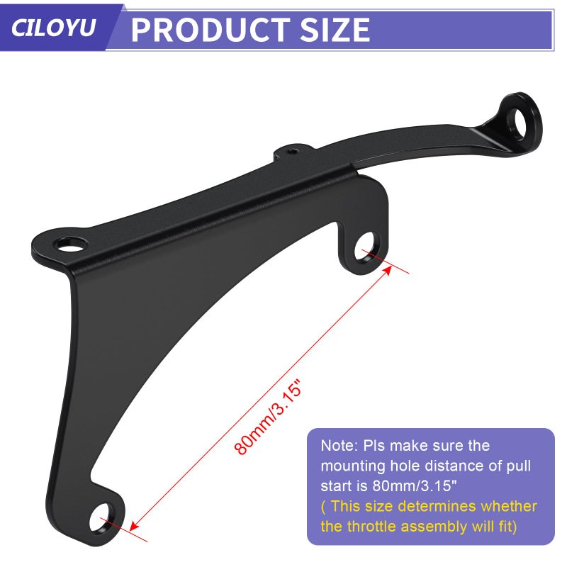 CILOYU Throttle Linkage Bracket Assembly Kit Compatible with GX160 GX200 Predator 212 224cc 196cc Engine Coleman CT200U BT200X Baja MB200 Axis M200 Mini Bike Go Kart Parts Governor Rod Return Spring - Image 4