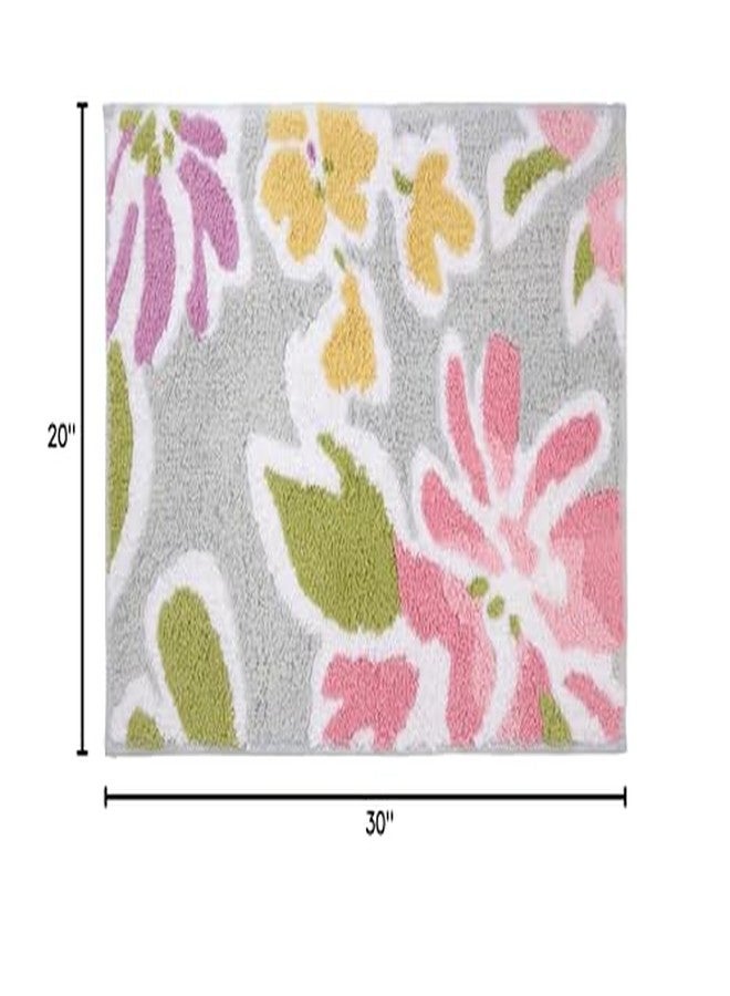 IZOD - Bath Rug, Floral Bathroom Decor, Dorm Room Essentials (Catalina Collection, 20" x 30") - Image 5