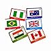 Learning Dino Flags of The World Flashcards Covers 50 Countries with Country Flag Map Economy Language Currency More Helps Kids Learn Geography in a Fun Way Premium Quality by Learning Dino - Image 2