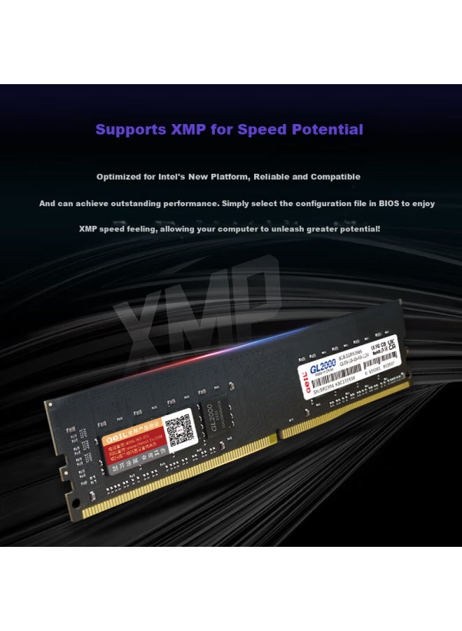 Geil 16gb Ddr4 3200 Desktop Computer Memory Module, Gl2000 Basic Series, Intel-specific - Image 3