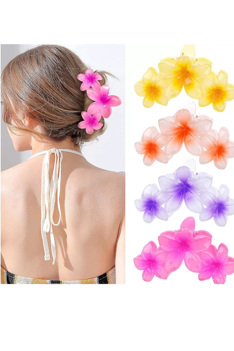 New style hair clip all-match hair clip hairpin headdress European and American frosted flower shark clip hair accessories hair clip for women - Image 1