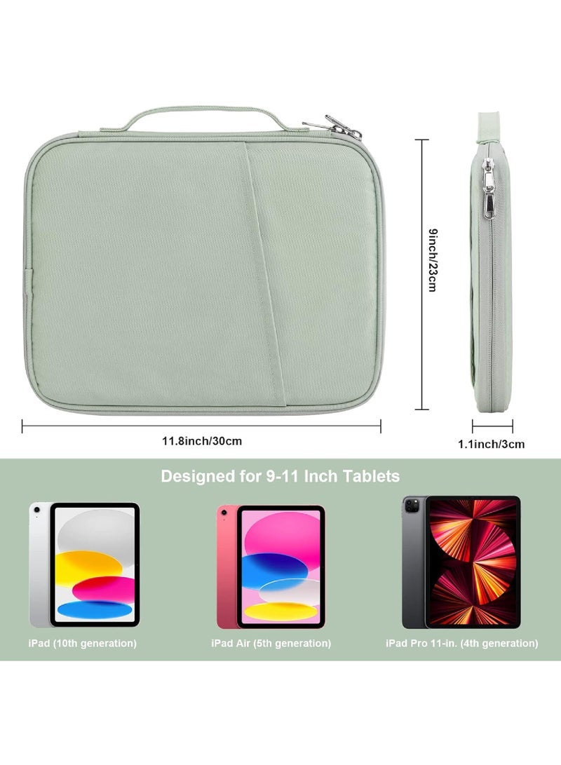Captaintech Tablet Sleeve Case for 10.9 inch New iPad 2022 | 11 inch iPad Pro | 10.2 inch iPad | 10.9 inch iPad Air 5 4 | 10.5 iPad Pro | iPad Air 3 2 | 9.7 iPad | Galaxy Tab A8 10.5 Protective Bag  - Image 2