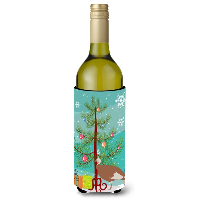 Caroline's Treasures ""Caroline's Treasures Jersey Buff Turkey Hen Christmas Decorative Bottle Hugger  750ml  Multicolor""