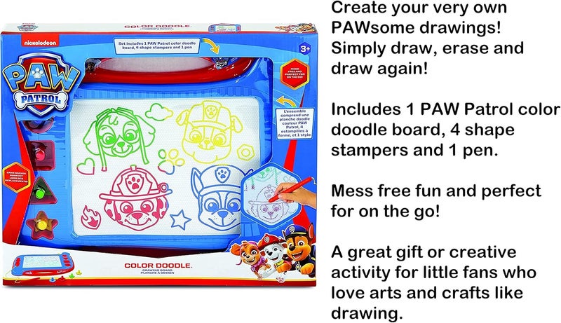 Amav Paw Patrol Color Magnetic Doodle Board - Image 3