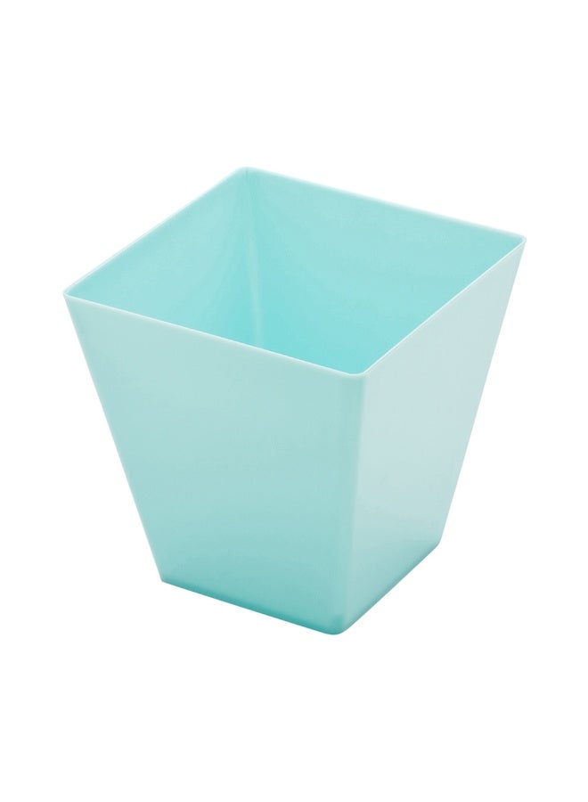 Restaurantware 8 Ounce Large Kova Cups, 100 Disposable Dessert Tumbler - Lids Sold Separately, Sturdy, Baby Blue Plastic Appetizer Cups, For Mousse, Layered Cakes At Catered Events - Image 1