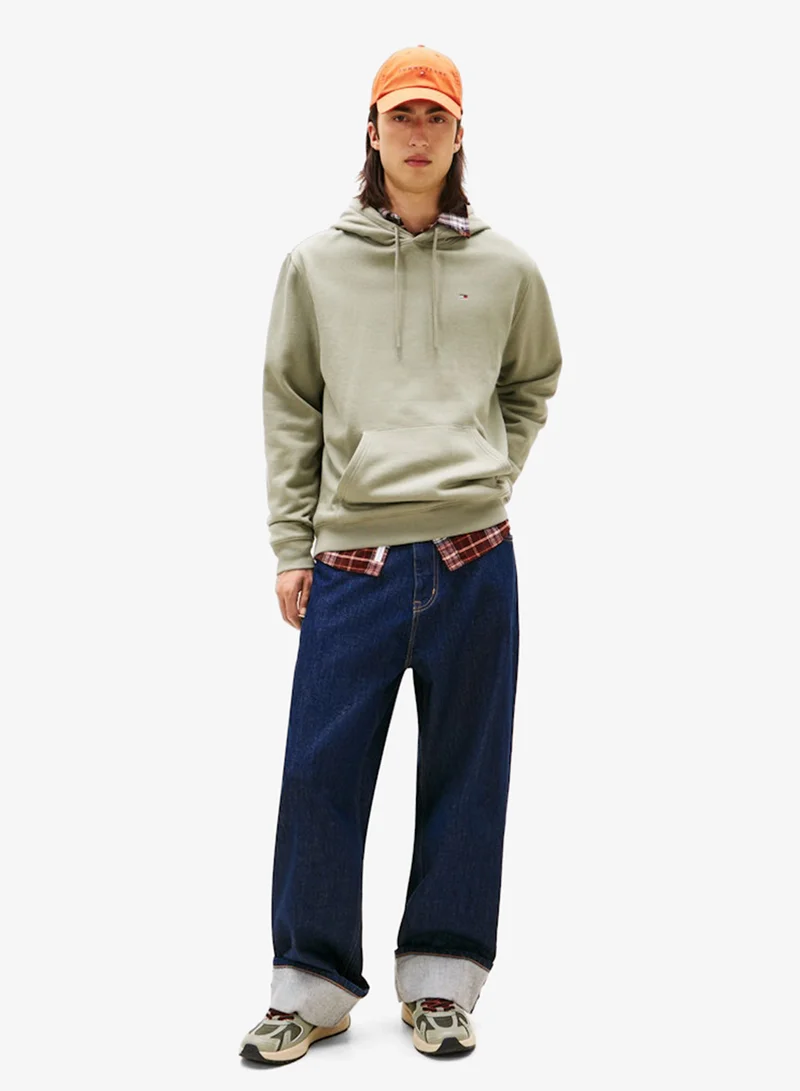 TOMMY JEANS Tommy Flag Brushed Fleece Hoody