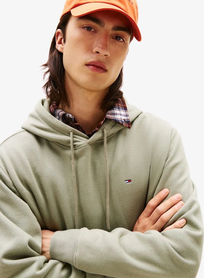 TOMMY JEANS Tommy Flag Brushed Fleece Hoody