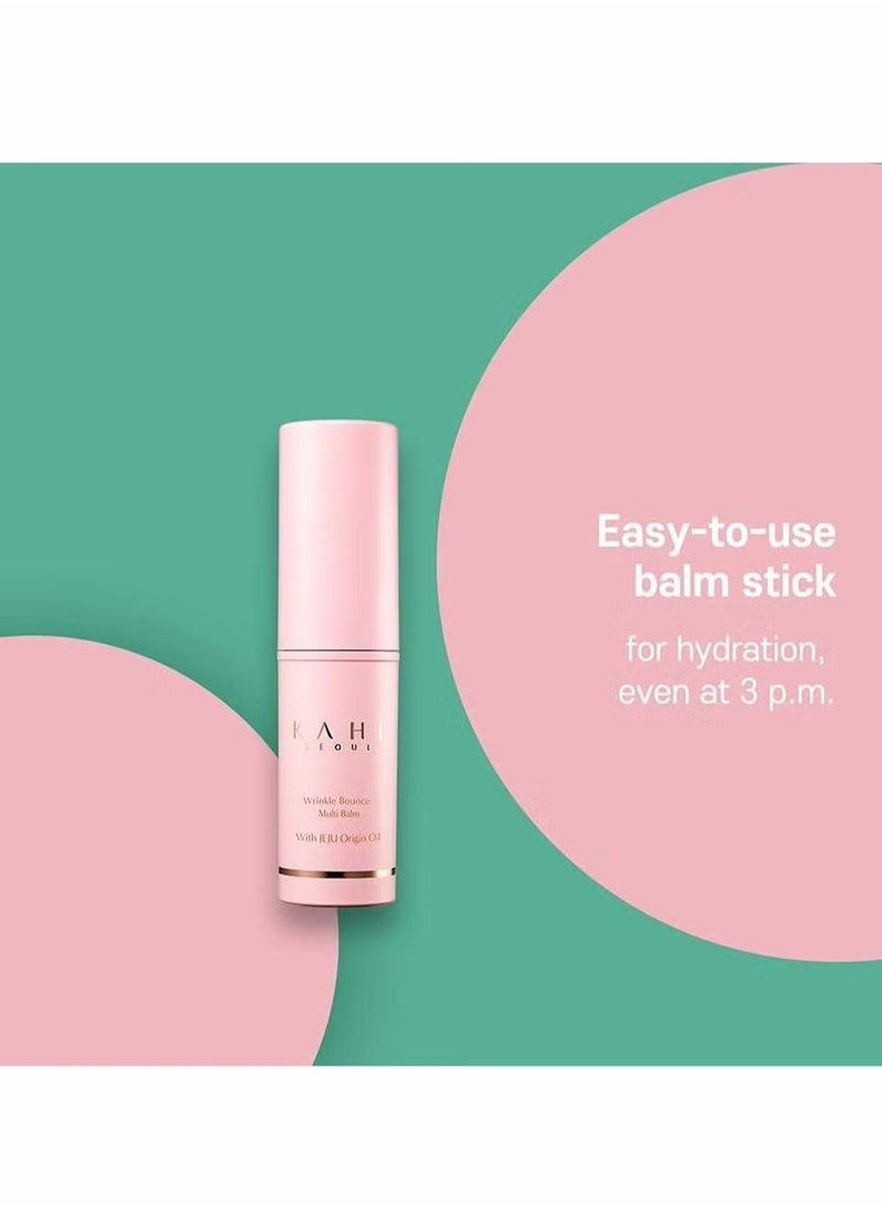 KAHI - KAHI Wrinkle Bounce Multi Balm, Instant wrinkle care, Facial Serum Stick, Extraordinary Facial Serum Stick, Extraordinary Facial Multi Balm (9g 0.32 oz) - Image 1