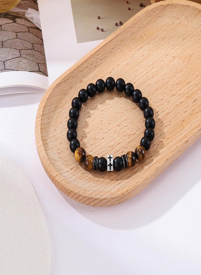 BABORI First Communion Gifts for Cross Bracelet for Son Grandson Nephew Christian Faith Religious Bracelets Jewelry Gift - Image 4
