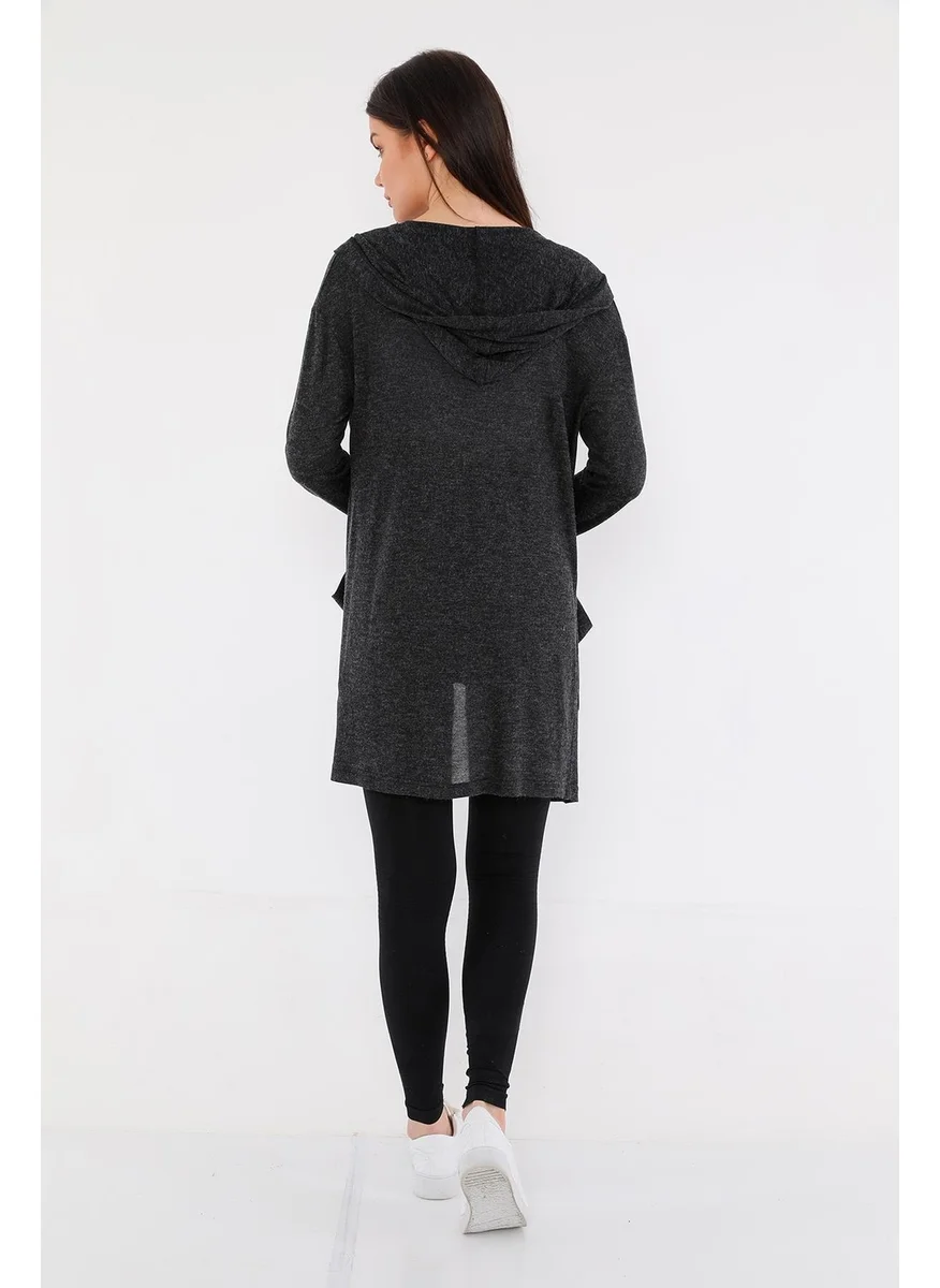 Alexander Gardi Alexandergardi Wool Look Tied Thin Cardigan (B21-102201)