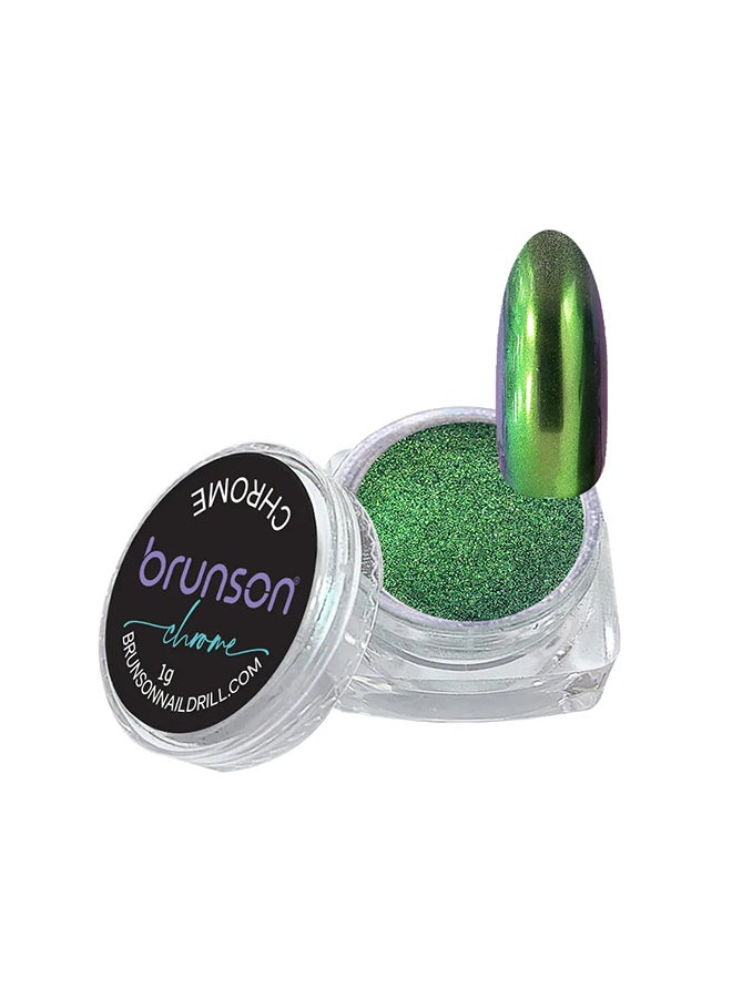 Chrome Mirror Metallic Holographic Effect Art Decoration Manicure Pigment Nail Powder 5D-09A