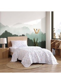 Eddie Bauer Eddie Bauer Kids - Full Size Sheets, Stain Resistant Kids Bedding, Ideal for Toddler Bedding Set (Dreamland Green, Full)  - Image 1