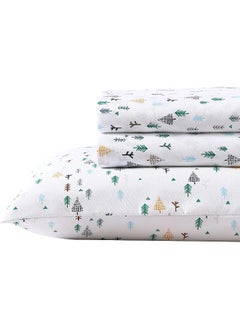 Eddie Bauer Eddie Bauer Kids - Full Size Sheets, Stain Resistant Kids Bedding, Ideal for Toddler Bedding Set (Dreamland Green, Full)  - Image 3