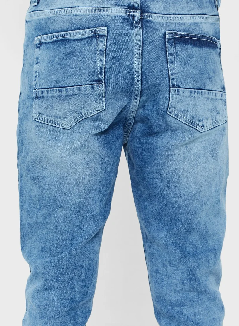 Seventy Five Regular Fit Denim Jogger