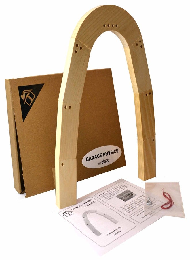Eisco Labs - Standing Arch Kit - Explore Catenary & Arch Physics, Geometry, Motion, Stability, Basic Architecture & Building Techniques - STEM Learning - Garage Physics - Image 2