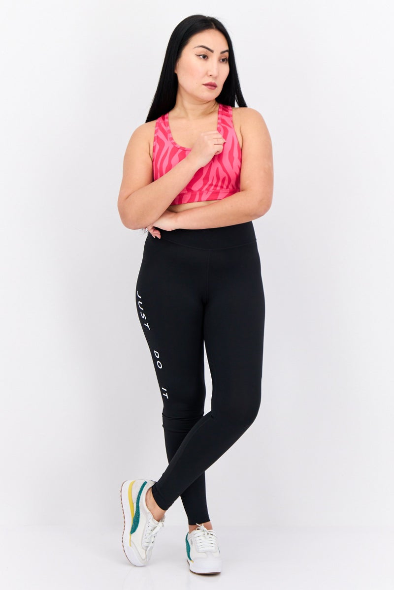 Nike Woman Tight Fit Training 7/8 Leggings, Black - Image 4