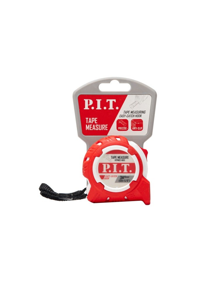 PIT متر قياس (3) متر عرض الشريط (16) مم هيكل مطاط/HTPM02-1603  - Image 1