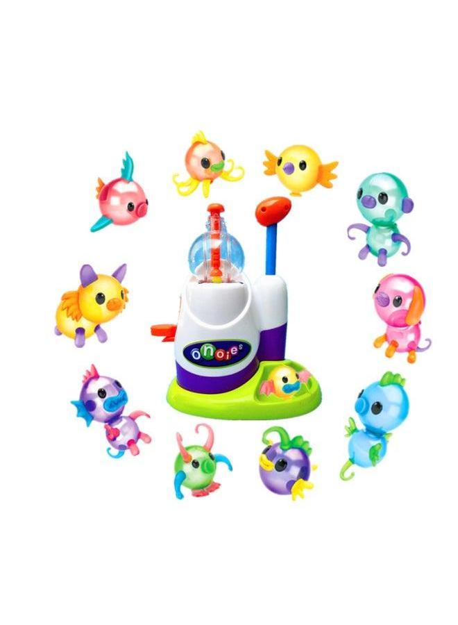 Bobo Balloon Maker Toy Handmade Diy Inflation Machine Bubble Popping Ball Fun Creative Play For Kids-Color:Paradise Flying Bird - Supplement Includes Stickers (boxed)
