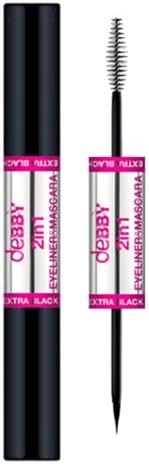 DEBBY Duo Mascara Black Ultra Black MakeUp and Cosmetics
