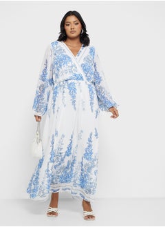 Ella Plus Floral Print Dress  - Image 1