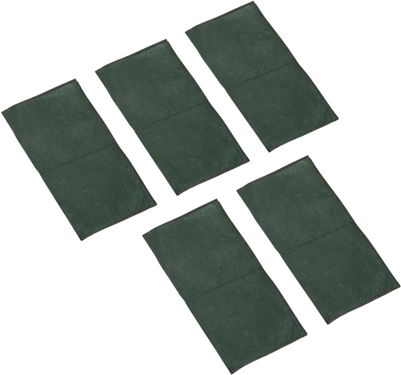 Asixxsix Flood Barriers, 25x50cm Strong Water Absorption Reusable Sandless Sand Bags, Water Activated Flood Barriers with 5 Piece Set for Home Door Garage Basement Prevention - Image 2