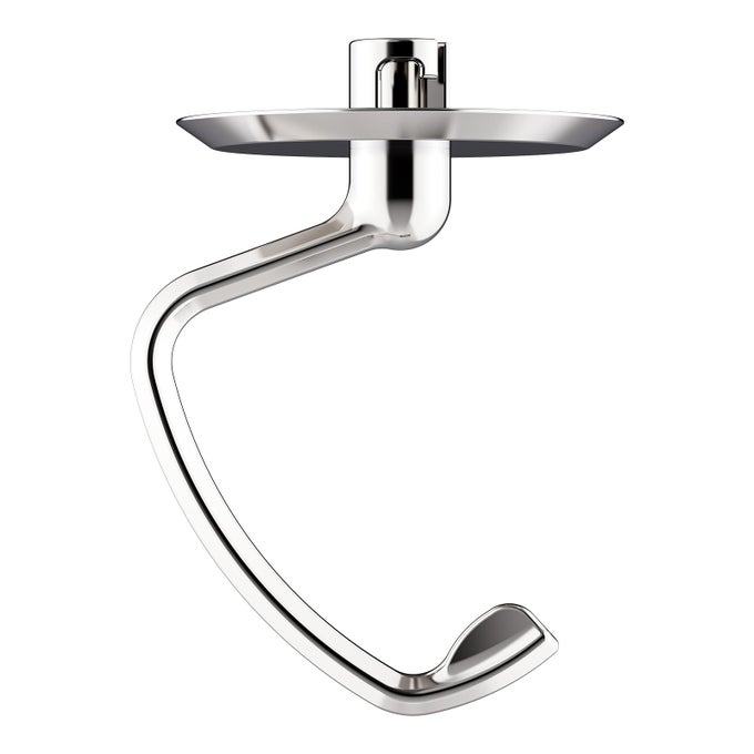 POLISHED STAINLESS STEEL DOUGH HOOK FOR KITCHENAID STAND MIXER FITS 455QT TILTHEAD STAND MIXER FOR KITCHENAID DOUGH HOOK REPLACEMENT FOR KITCHENAID MIXER ATTACHMENTS BY