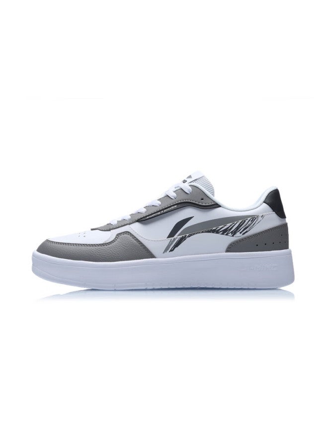Li-ning Men's Casual Sneakers Spring Autumn New Thick Sole Low-top Height Increasing Non-slip White Sports Shoes - Image 3