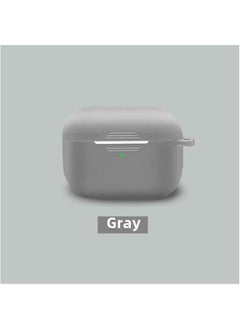 Protective Case For Airpods Pro Apple Third Generation Airpodspro2 Wireless Headset Silicone Case-Color:7C Ash-Applicable Model:Airpods Pro2 (without Ears, One-piece)