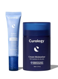 Curology Curology Cream Moisturizer and Hydro+ Eye Gel Set, Deeply Hydrating Skin and Under Eye Cream Bundle  - Image 1