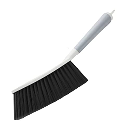 HEXONIQ® Duster for Cleaning Soft Microfiber Cleaning Brush Counter Duster Hair Drafting Brush for Keyboard Home Hotel Bed Car Clothes, White - Image 1