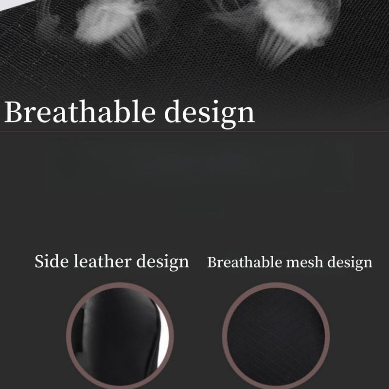 Car Lumbar Support Pillow and Neck Pillow Kit with Memory Foam - Ergonomic Headrest & Lumbar Cushion - Image 4