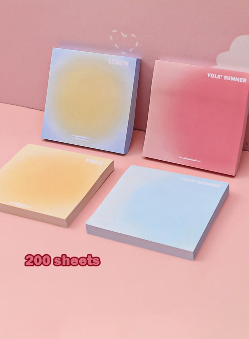 Generic 4-Color Sticky Notes,80 * 80mm  - Image 1