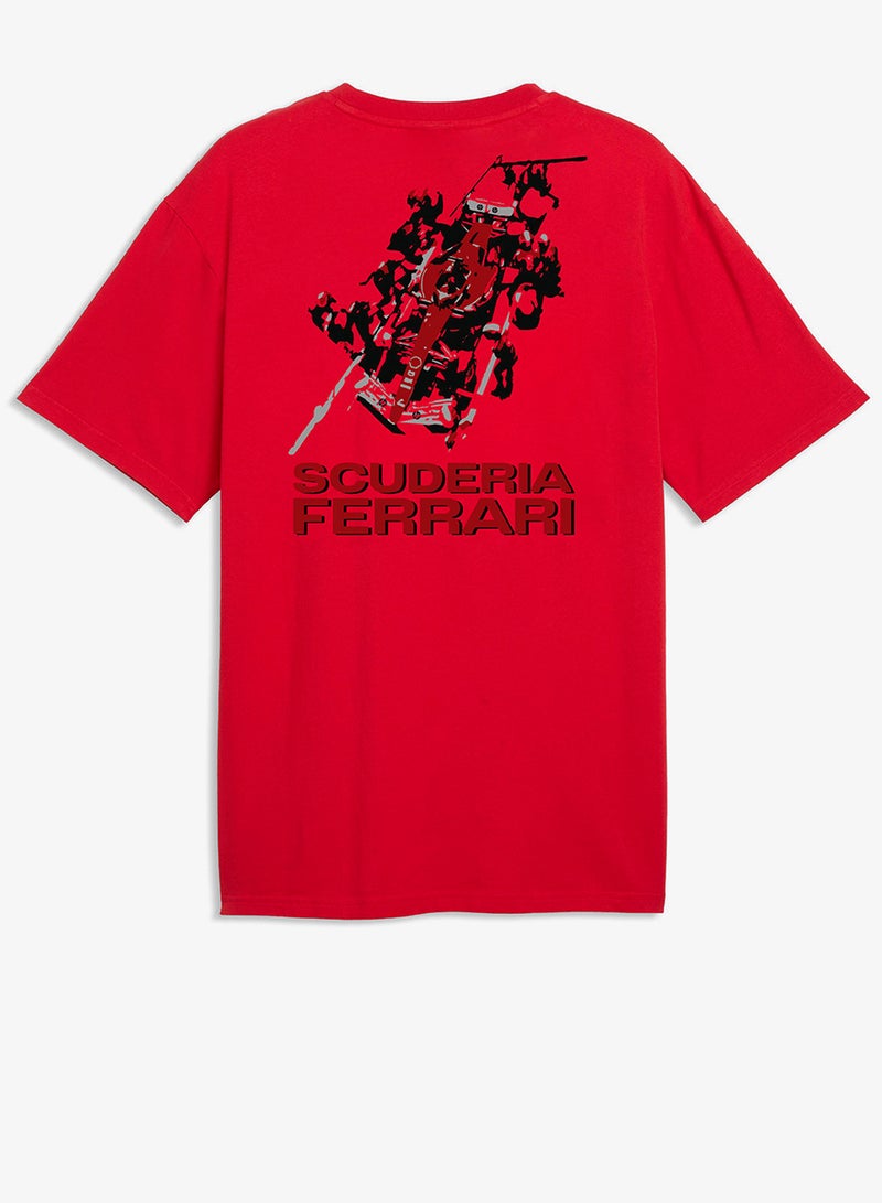 PUMA Ferrari Car Graphic T-Shirt - Image 2