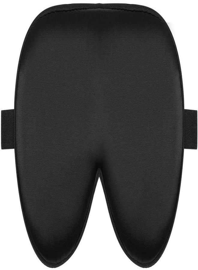Malvina Unisex Cotton Sleep Mask, Blindfold, Super Smooth Eye Mask (Black) - Image 1