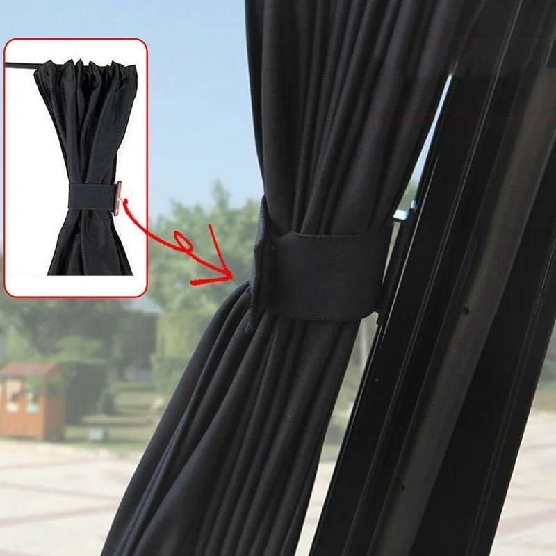 Car Window Shade 50 Cm X 47 Cm 96% Darkening Rate - Uv Ray Blocker Sun Protection Blind For Rear Car Windows Road Trip Parking Daytime Driving - Image 1