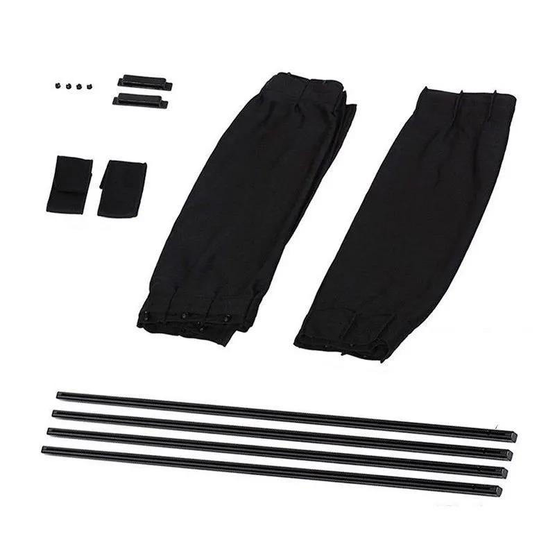Car Window Shade 50 Cm X 47 Cm 96% Darkening Rate - Uv Ray Blocker Sun Protection Blind For Rear Car Windows Road Trip Parking Daytime Driving - Image 3