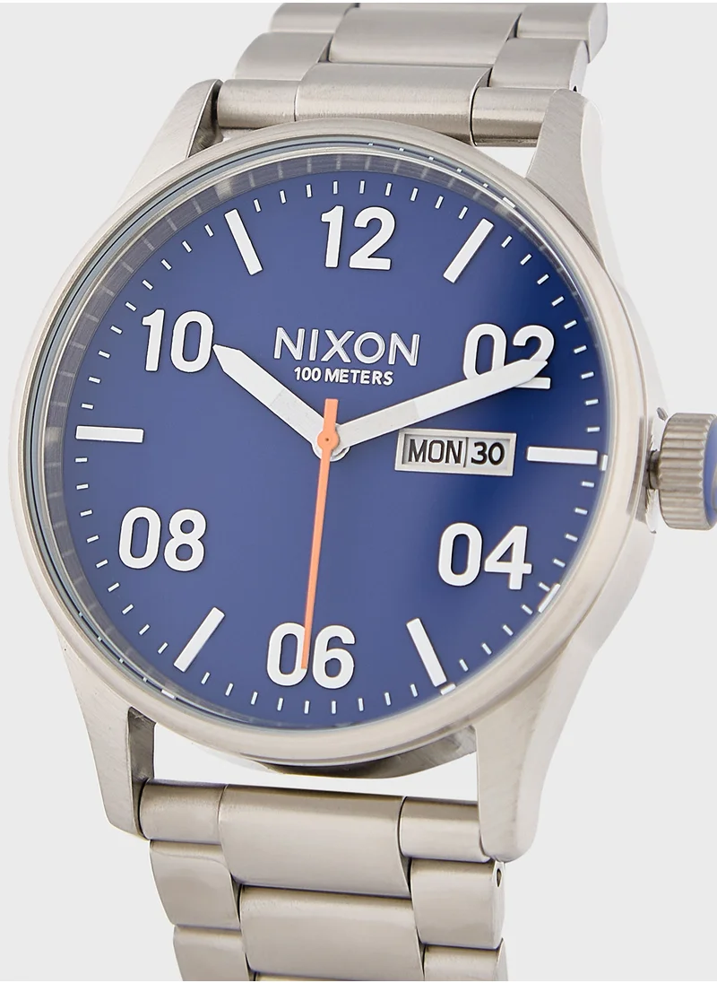 NIXON Sentry Stainless Steel Analog Watch