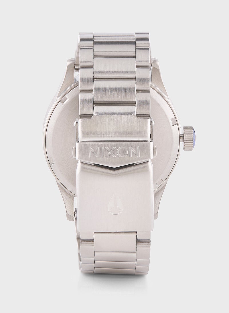 NIXON Sentry Stainless Steel Analog Watch - Image 4