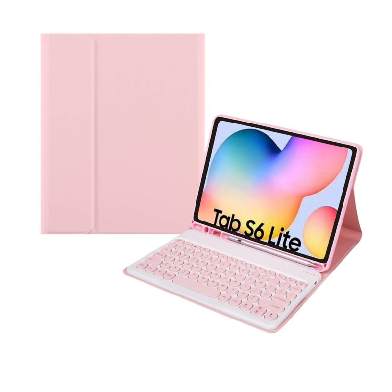 DGG Pink iPad Case Compatible with Multiple iPad Models with Pencil Holder - Image 1