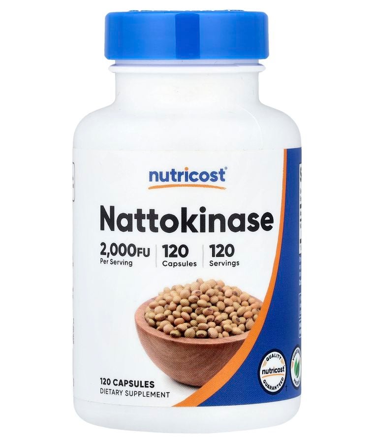 Nattokinase 100 mg (2000 FU) 120 Capsules