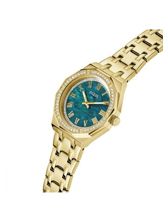 Desire Women's Green Dial Quartz Analog Stainless Steel Watch GW0770L2 - 36mm - view 3