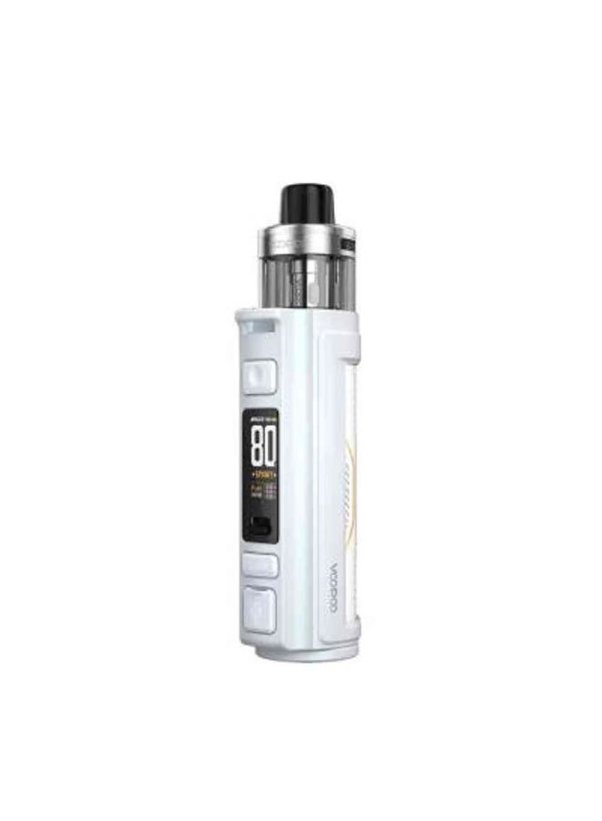 VOOPOO Drag Argus Pro 2 Pearl White Vape Refill Juice Kit Pod System 3 Professional Modes with 5ml Tank An Adjustable Top Airflow 80W 3000mA - Image 1