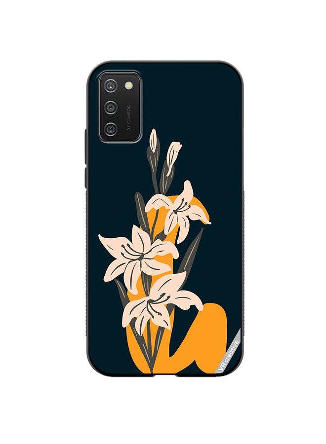 VR CREATIVE Protective Case Cover For Samsung Galaxy A03s Alphabet G Design Multicolour - Image 1