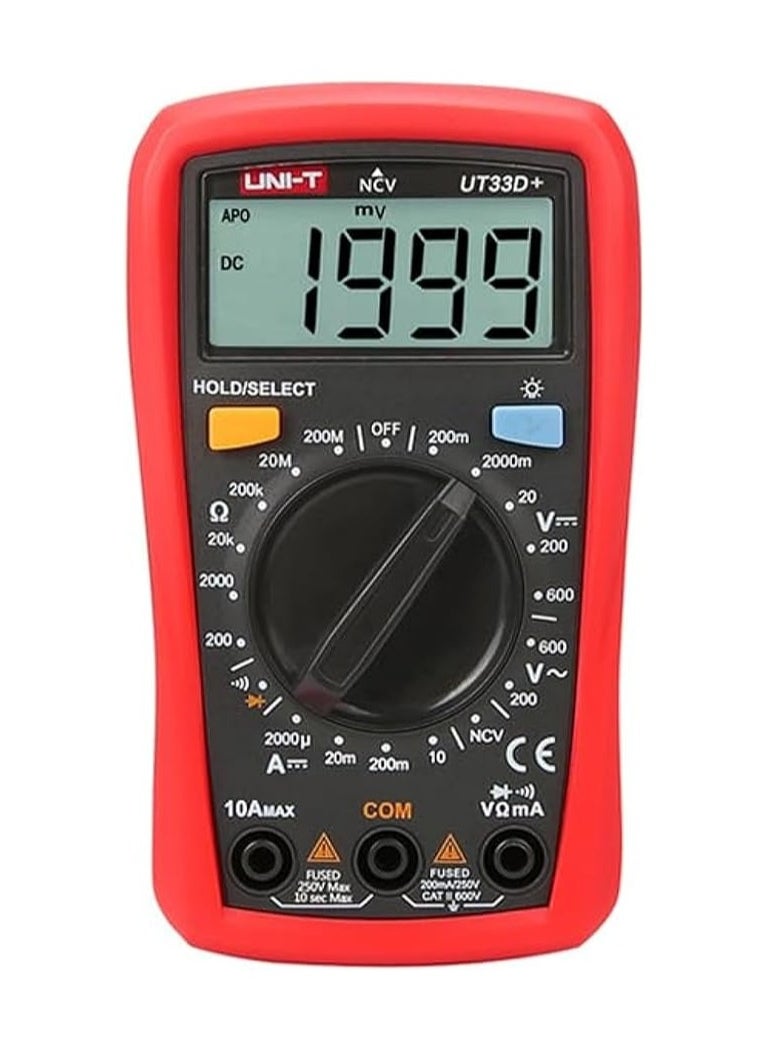 UT33D+ Palm Size Digital Multimeter - pzsku/ZD37420975CBE8F3B6CB9Z/45/_/1723801403/cd093647-9500-4670-ad5e-164821d7bc28