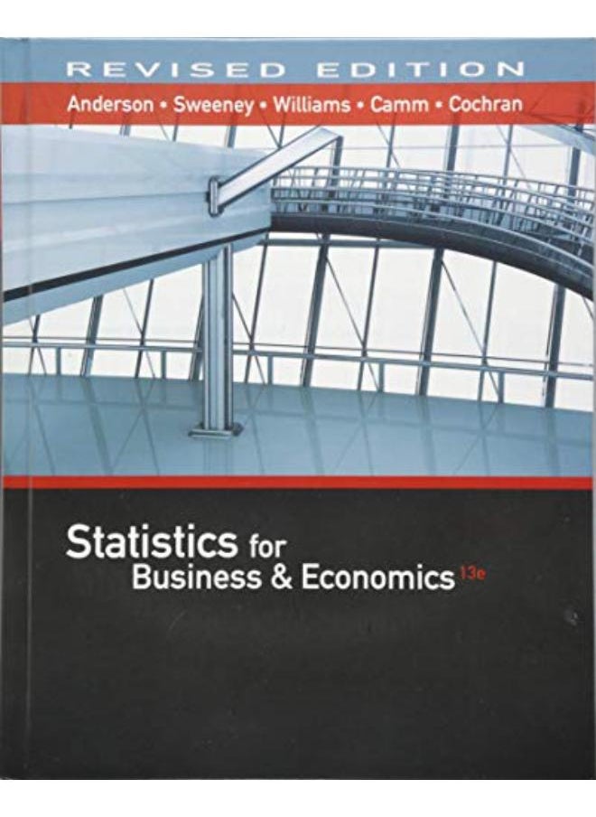 null - Statistics for Business & Economics, Revised (with XLSTAT Education Edition Printed Access Card) - Image 1