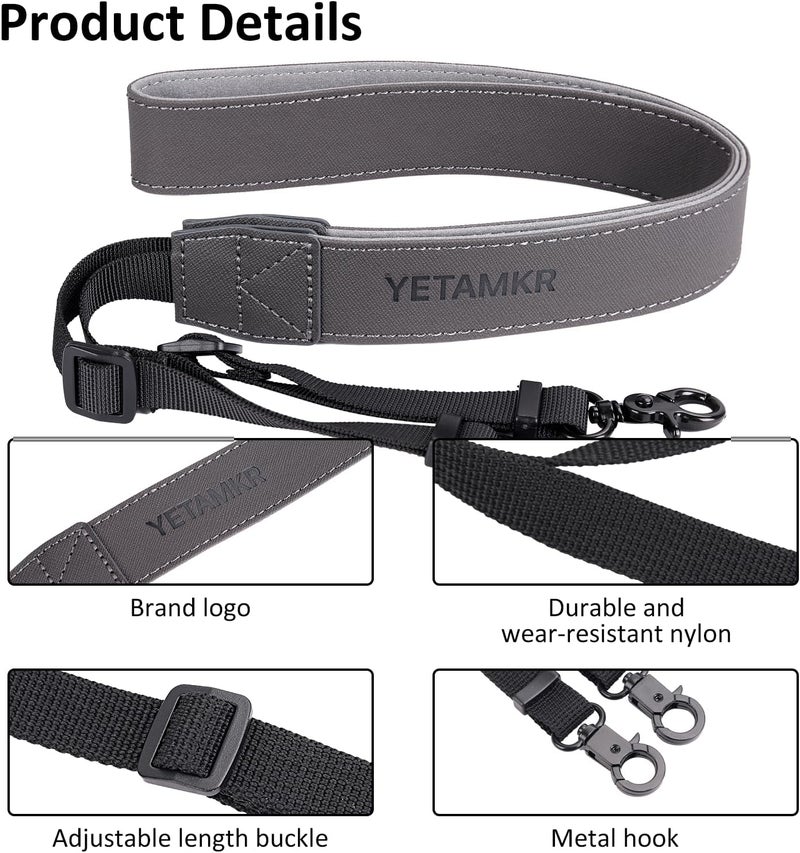 YETAMKR Lanyard for DJI RC & RC 2 & RC Pro Controller, DJI Mini 4 Pro Lanyard RC Neck Strap, Soft Leather Lanyard Compatible with DJI Flip/Mini 3 / Mavic 3 / Air 3S / Remote Controller Accessories - Image 3