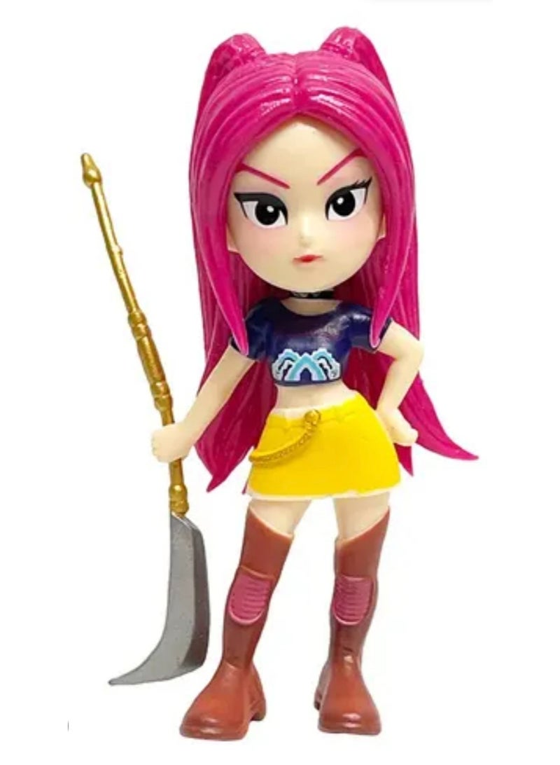Kpop Demon Hunters Mira with Gok-do Curved Moon Sword | KPop! TV Animation Hero Figure | Collectibles and Toy Play Figure, Mira Figure - Image 1